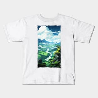 STUNNING NATURE PIXELS Kids T-Shirt